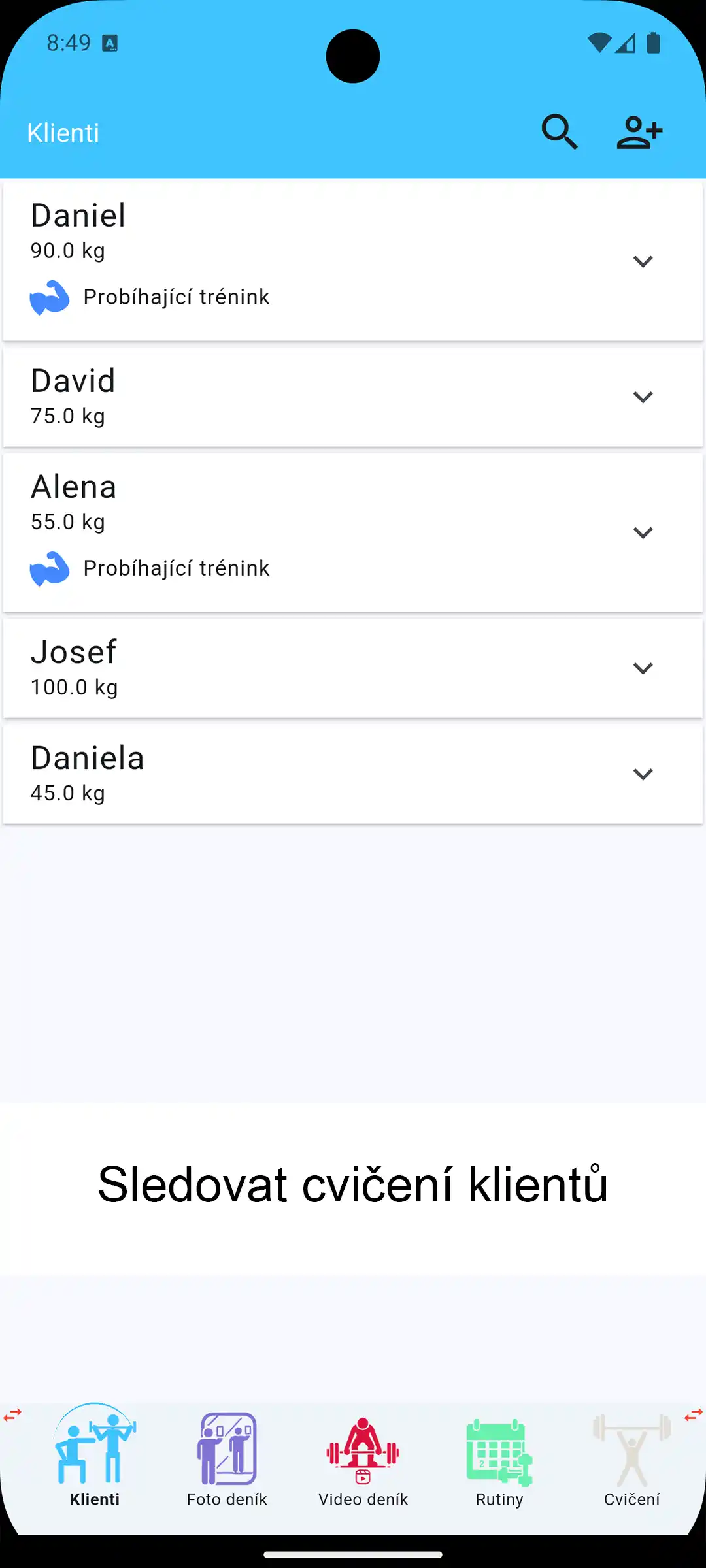 Android  Snímek obrazovky