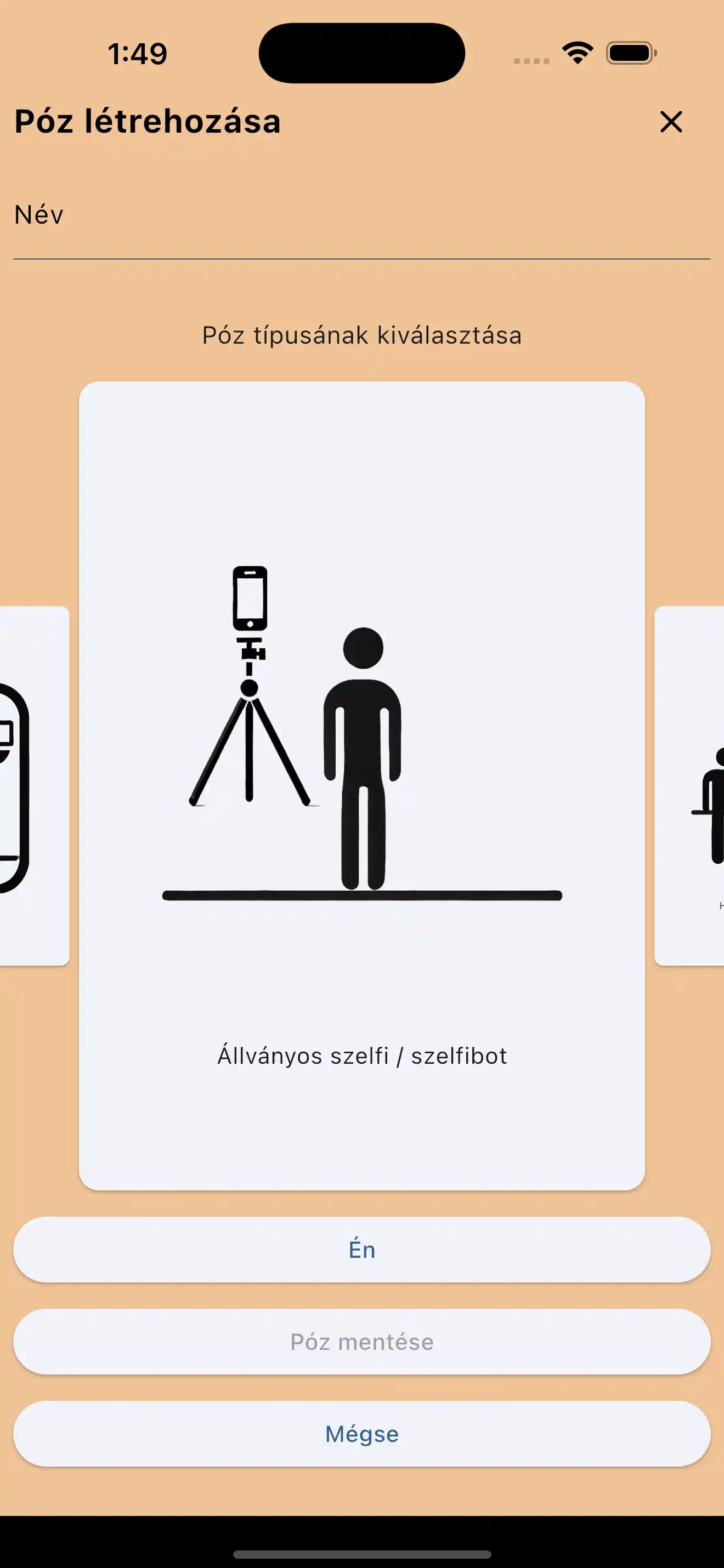 Vytvořit pózy se selfie tyčí