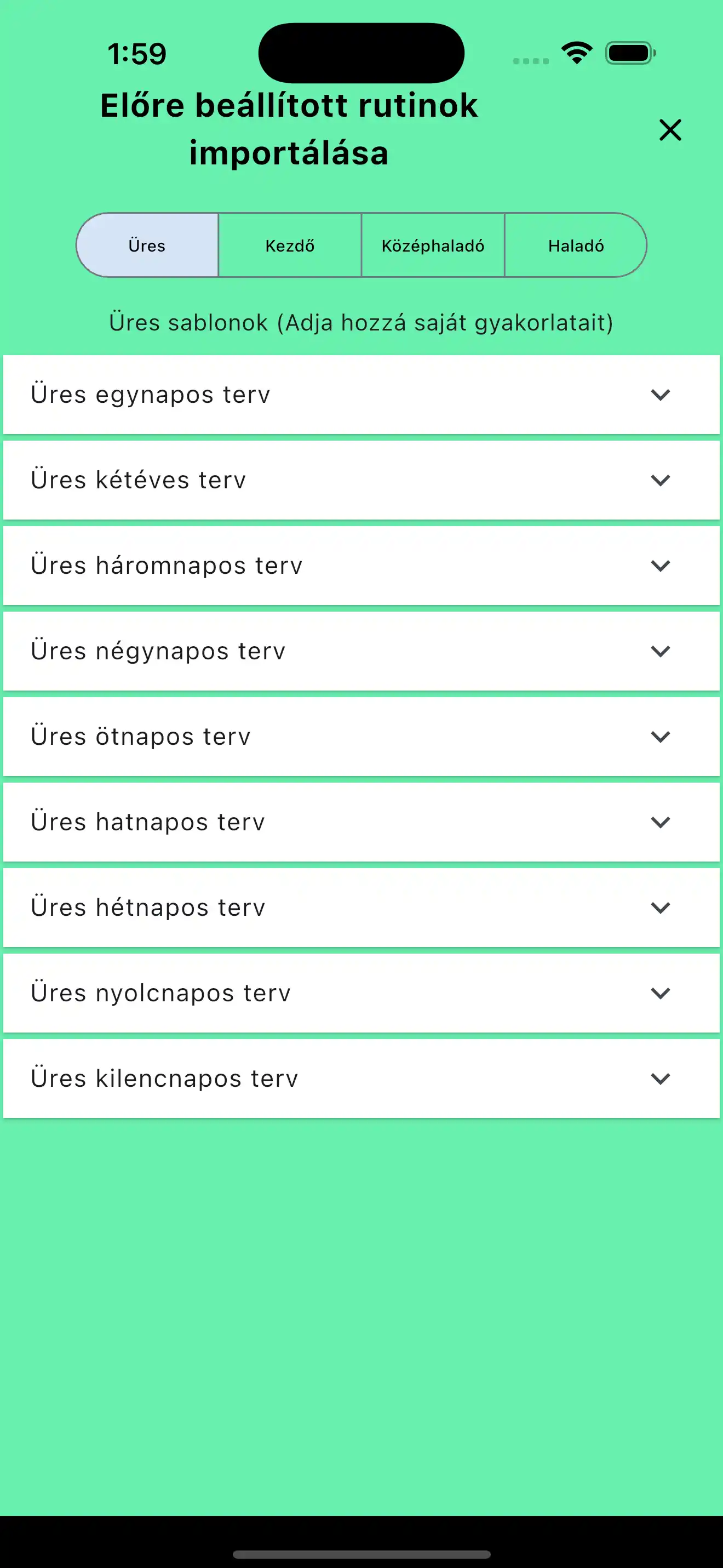 Telefon se spravou rutin
