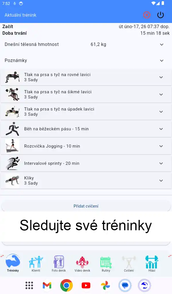 Android Snímek obrazovky tabletu