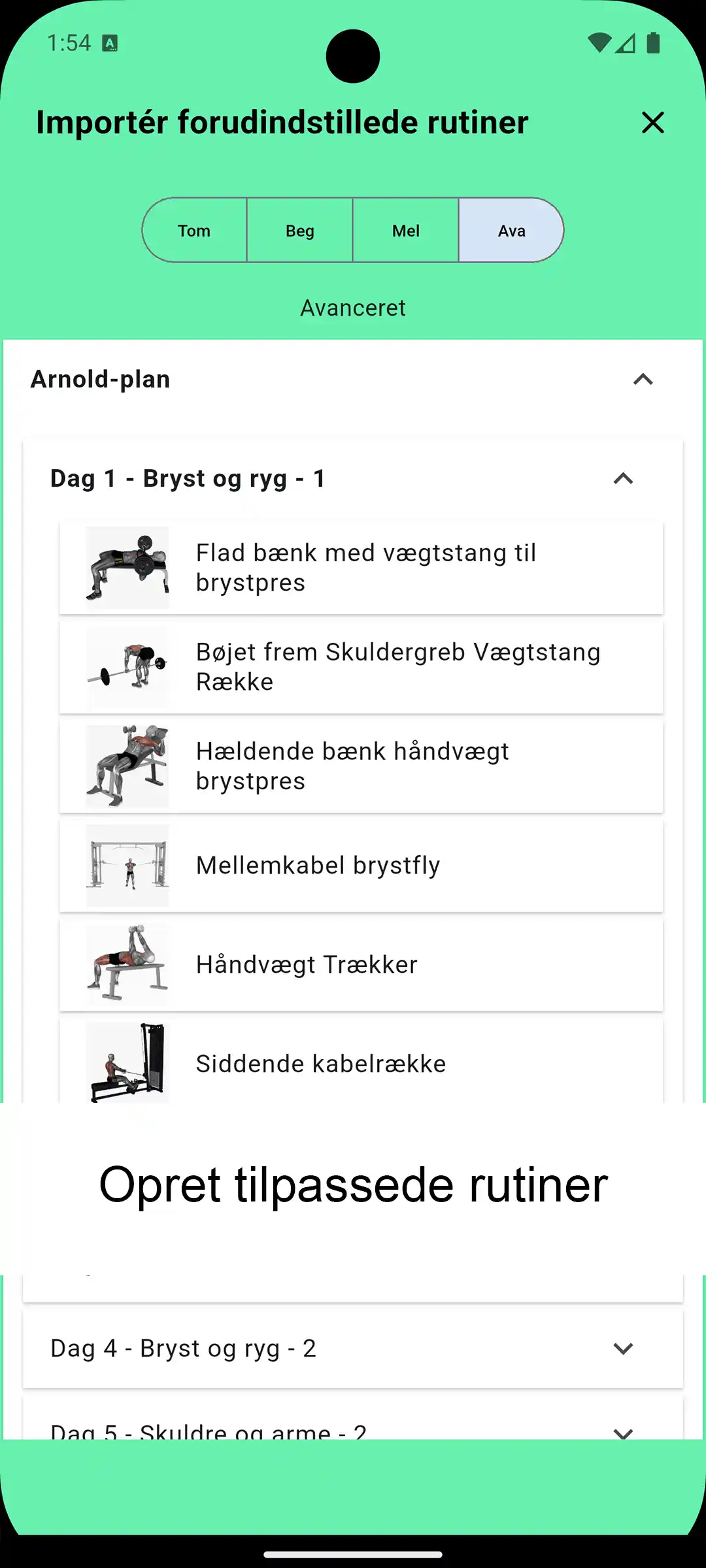 Android Skærmbillede
