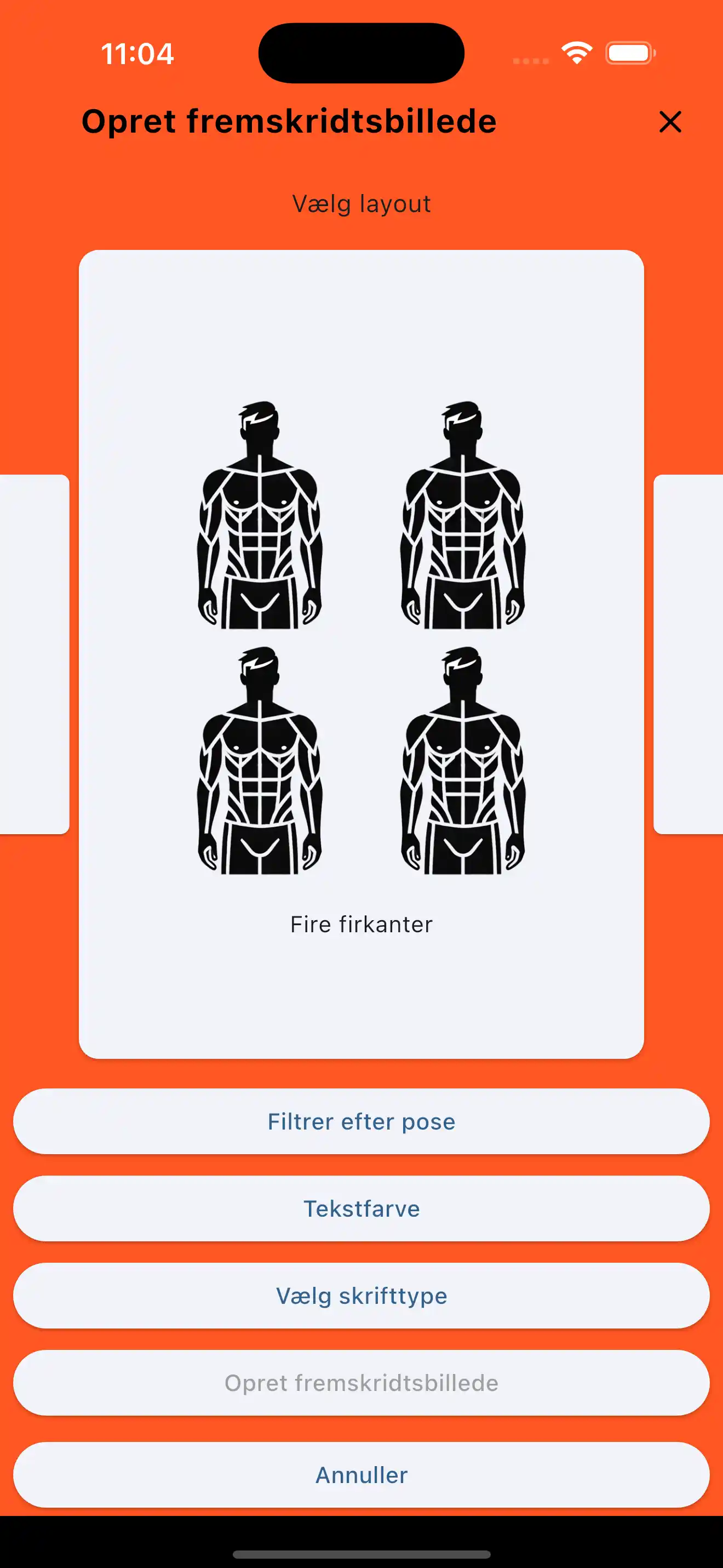 Fremgangsbillede Fire Firkantet