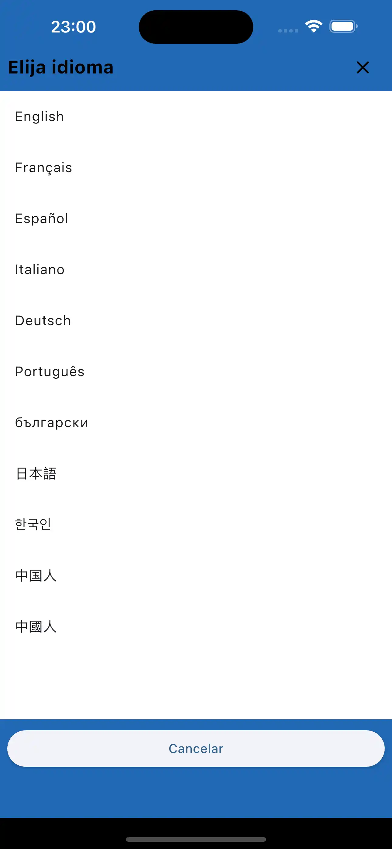 Soporte Multilingüe