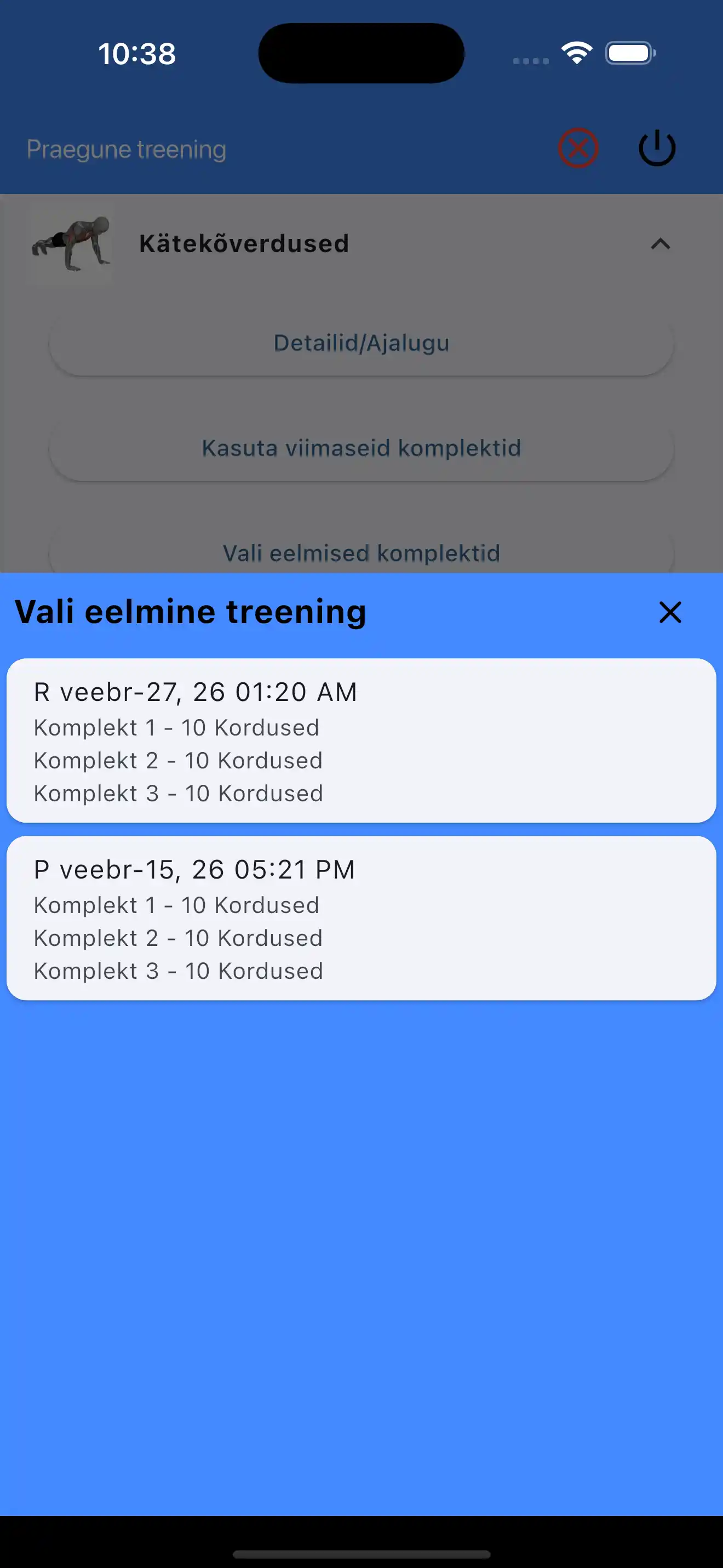 Vali viimased seeriad ainult kordustes