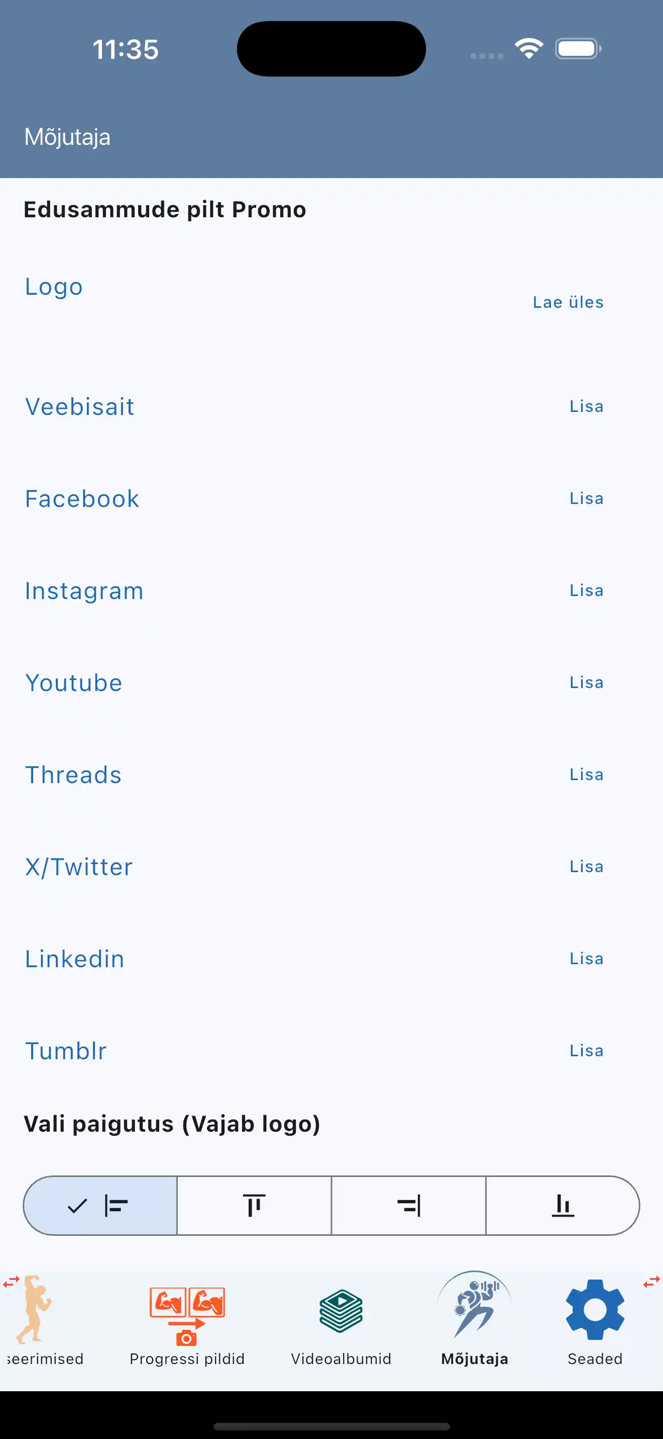 Fitnessi suunamudija promotsioon