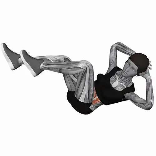 Air Bike : Bicycle Crunches