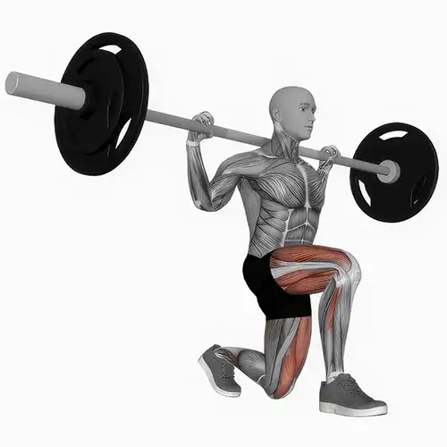 Barbell Lunges