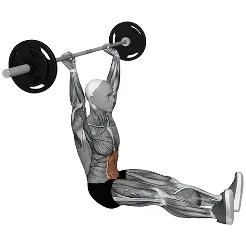 Barbell Weighted Sit Ups
