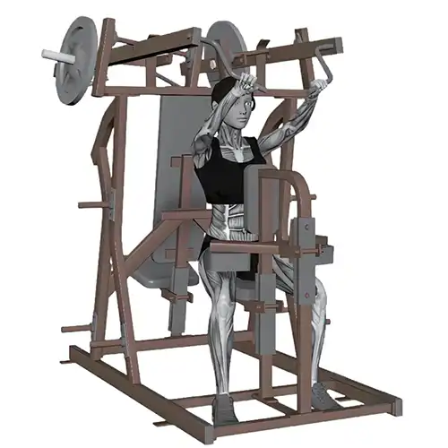 Plate Machine Row High Grip