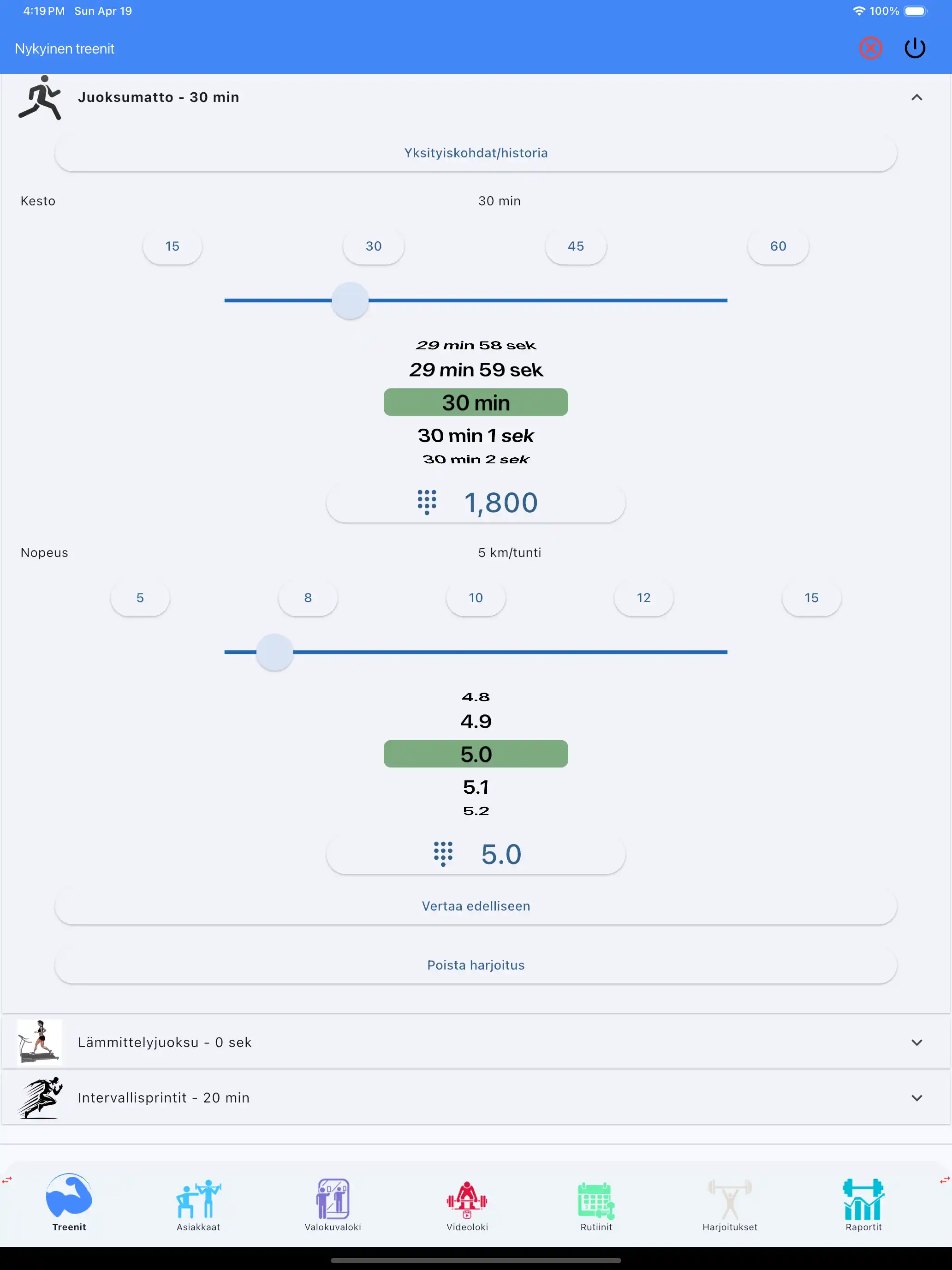 Kardion seuranta kestävyys tabletti