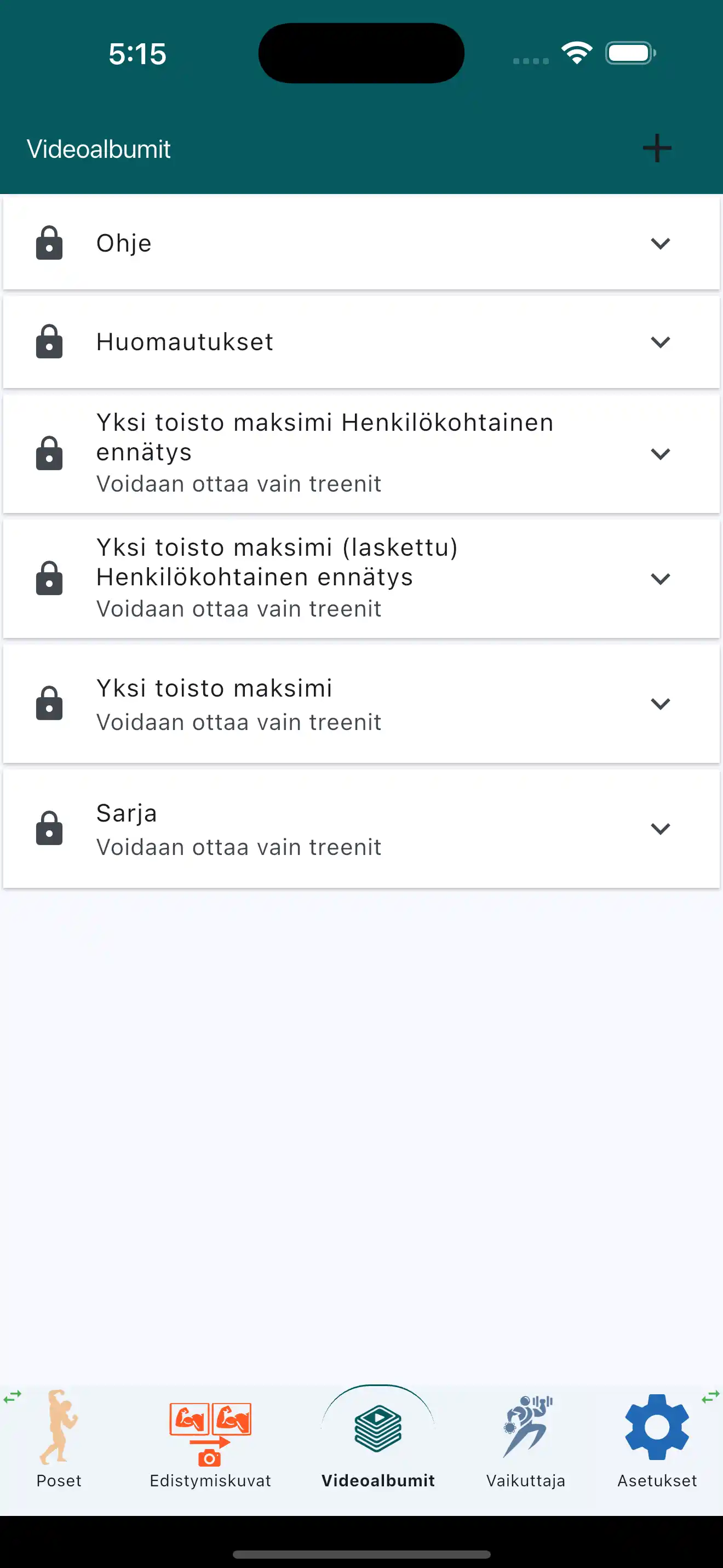 Luo omat videoalbumit