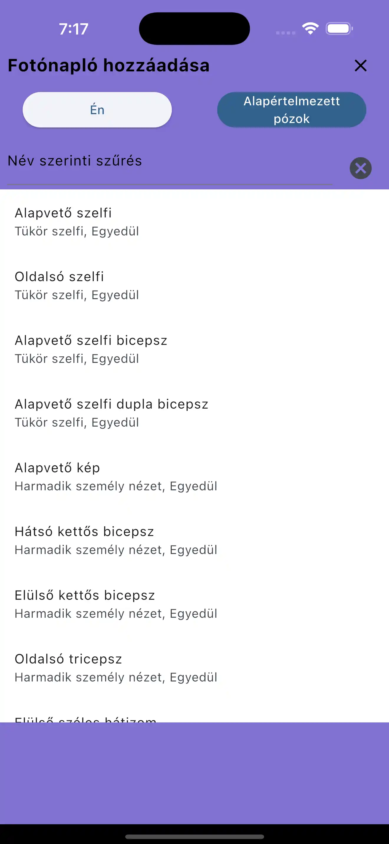 Fotónapló hozzáadása