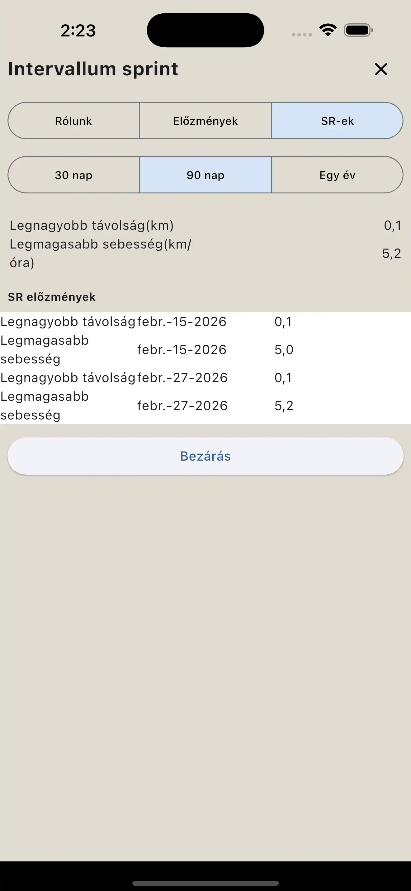 Kardió PR Jelentés