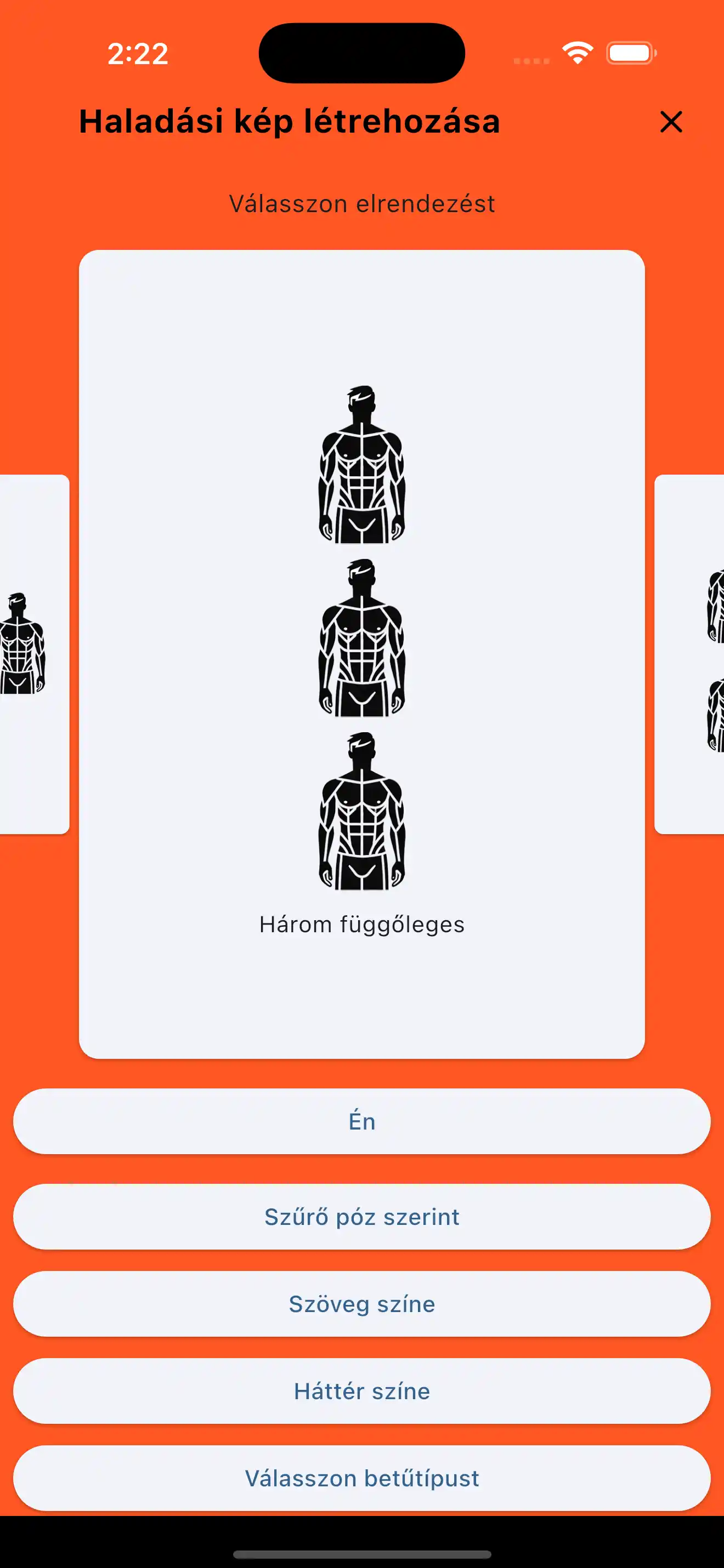 Haladás Kép Három Függőleges