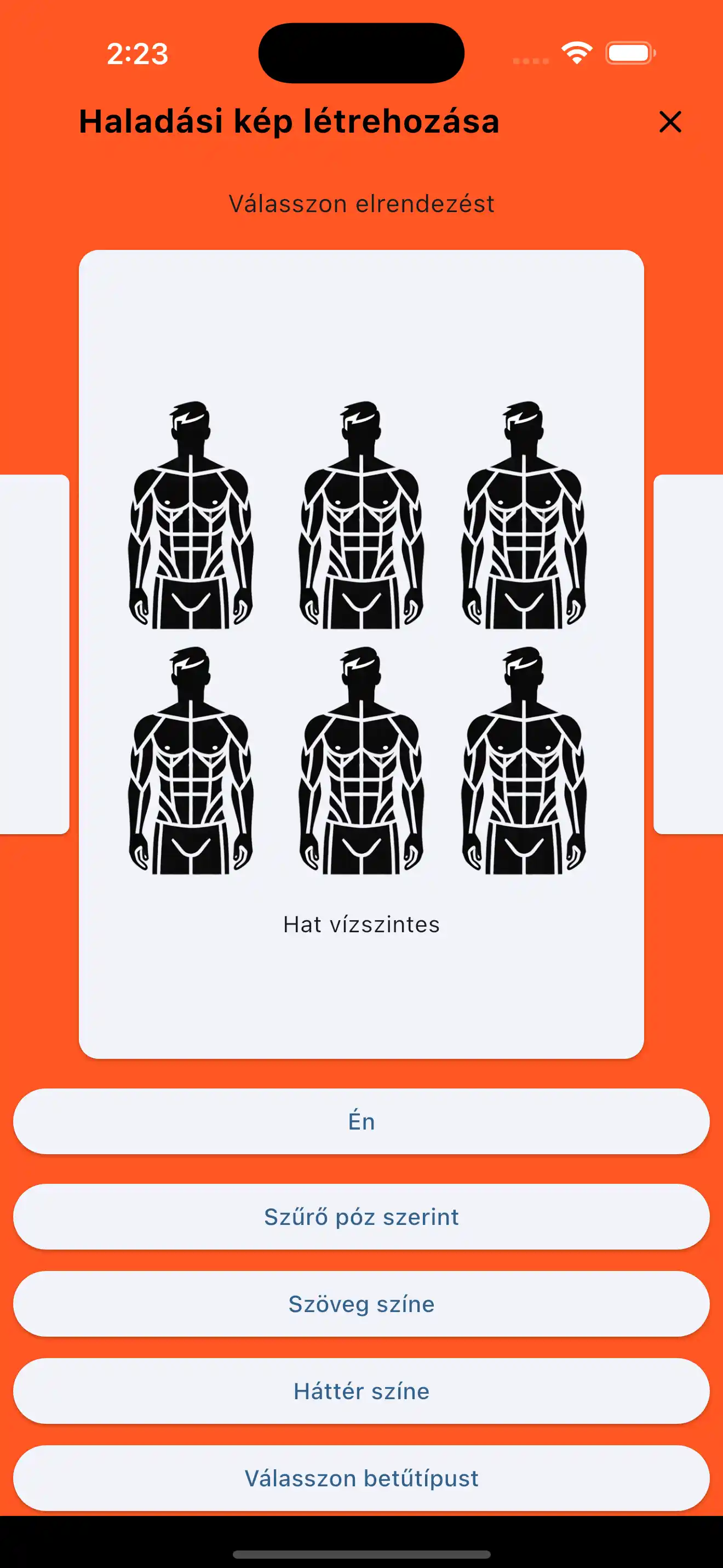 Haladás Kép Hat Vízszintes