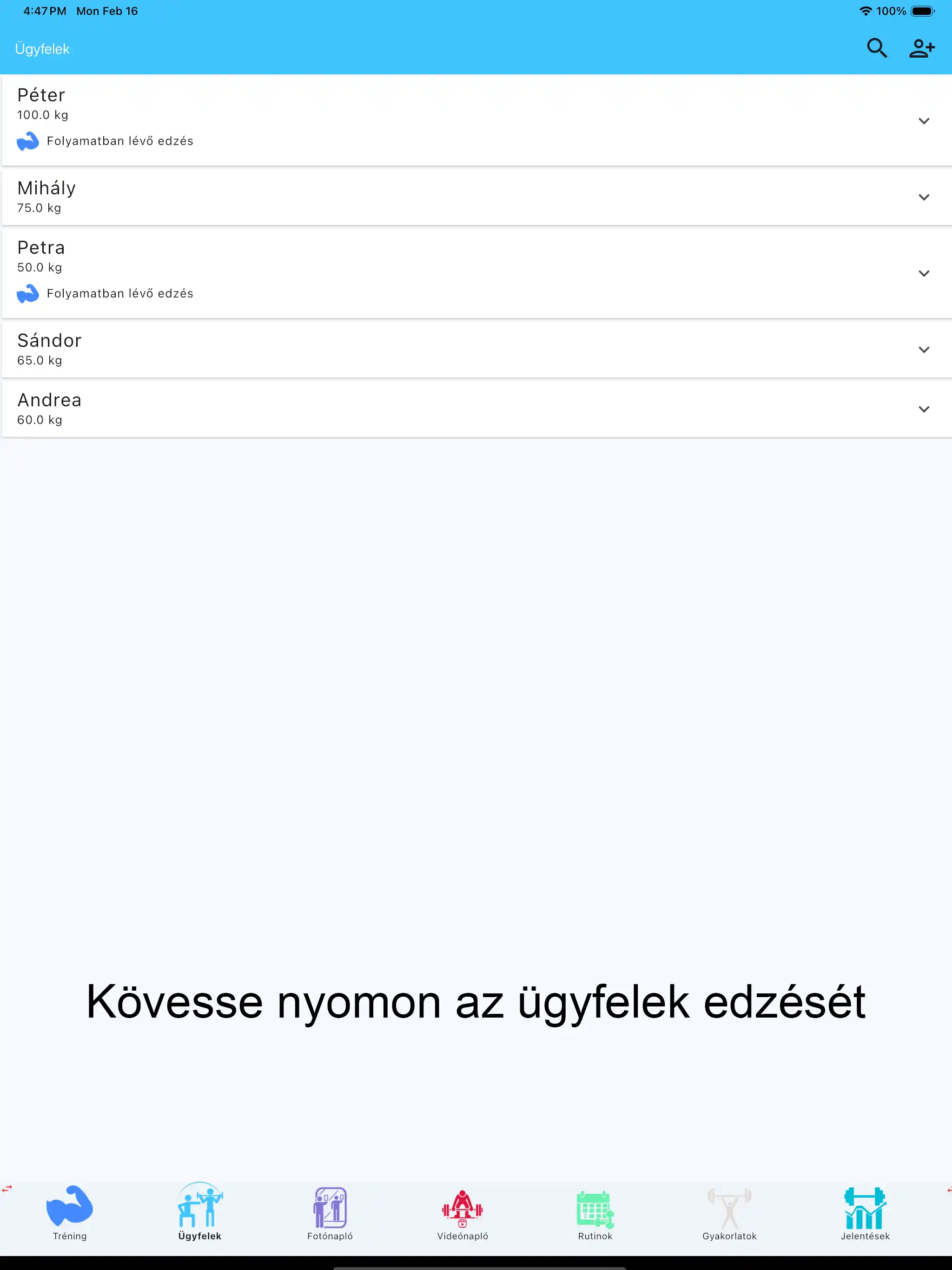 Ipad Képernyőkép