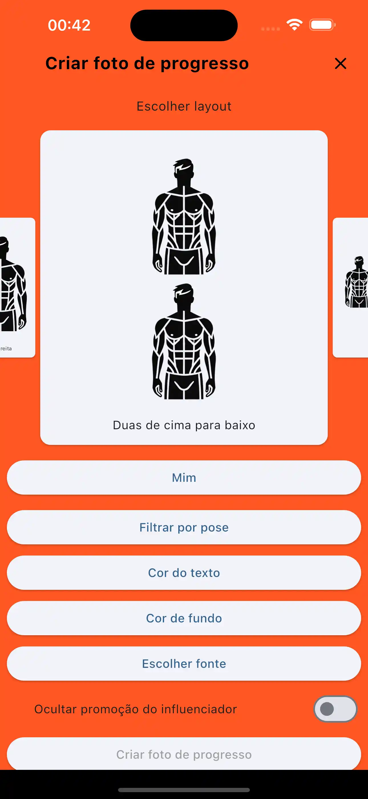 Seconda foto dei progressi verticale