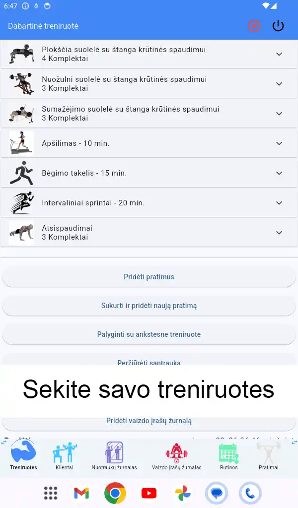 Android Ekrano nuotraukos