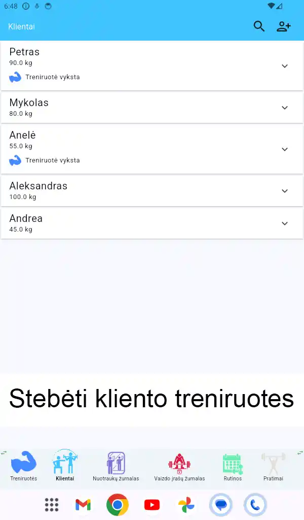 Android Ekrano nuotraukos
