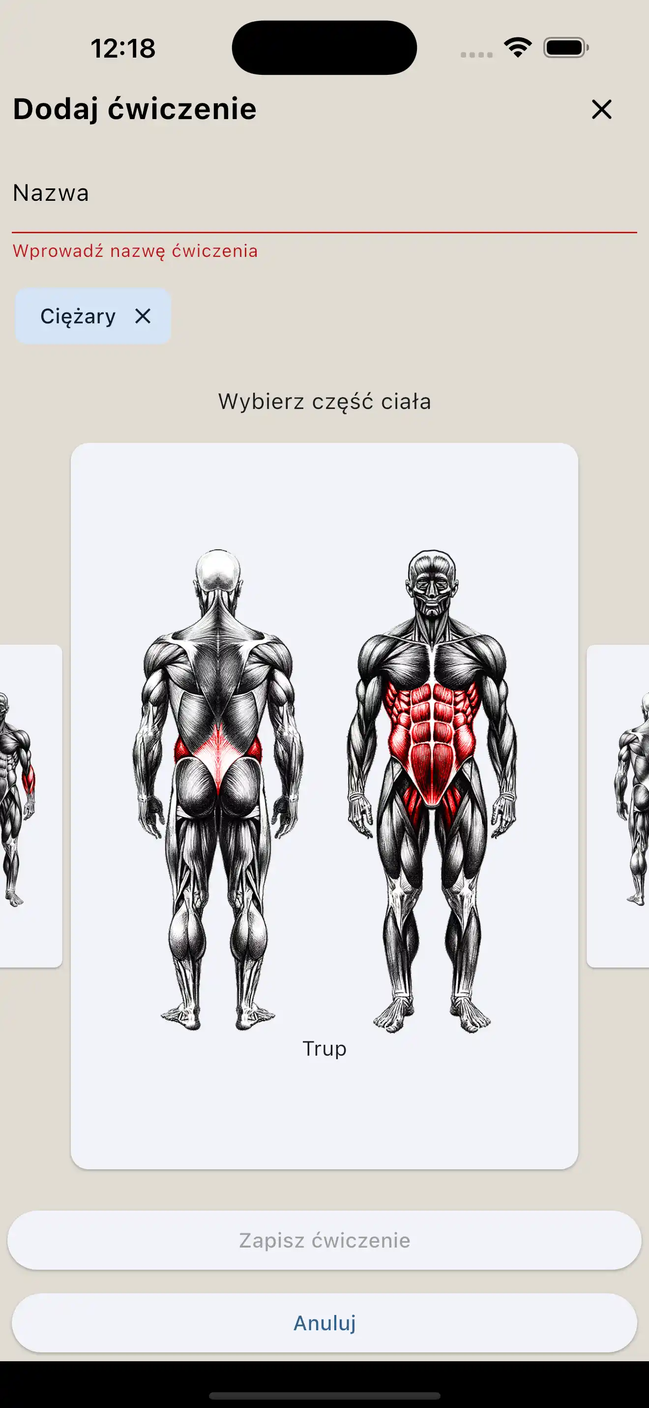 Tworzenie ćwiczeń na telefon