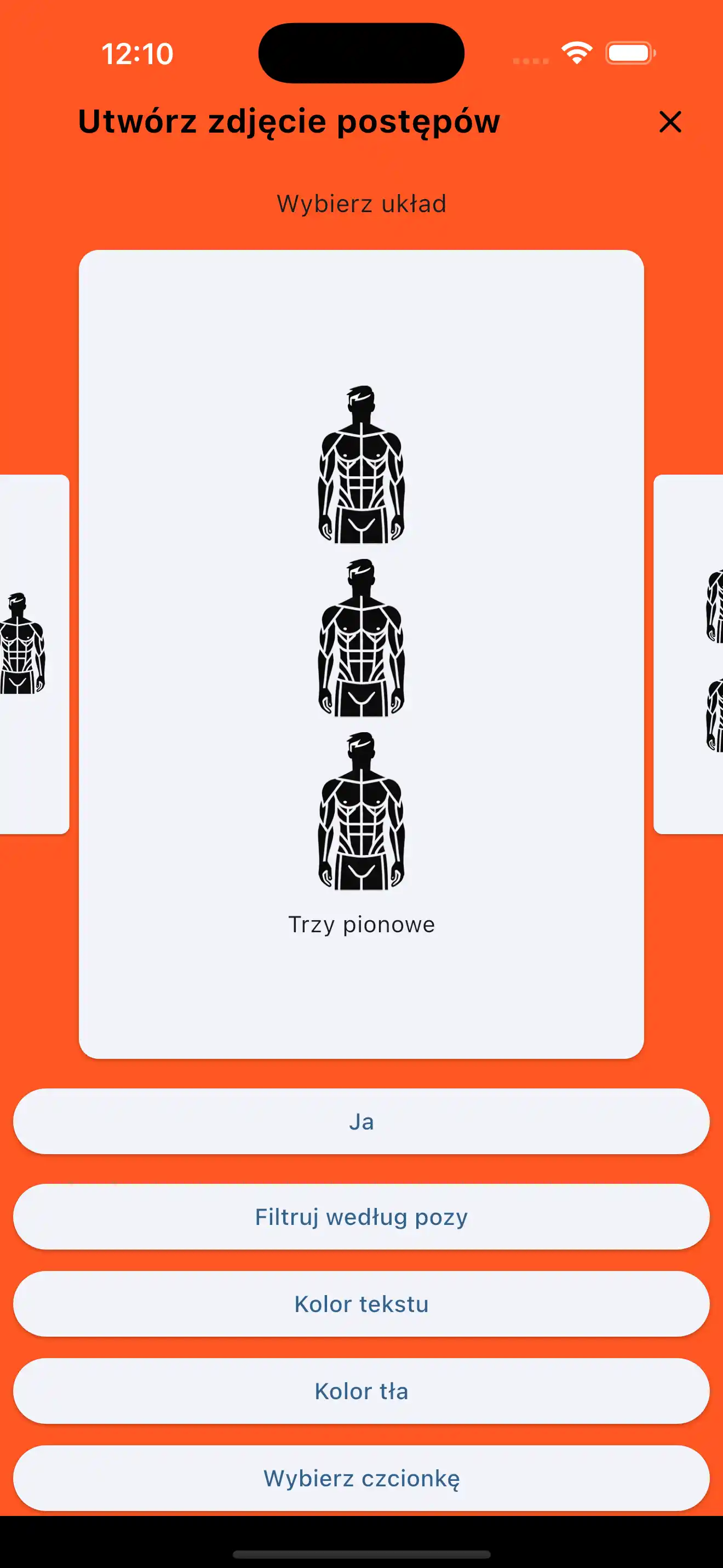 Zdjęcie postępów trzecie pionowe