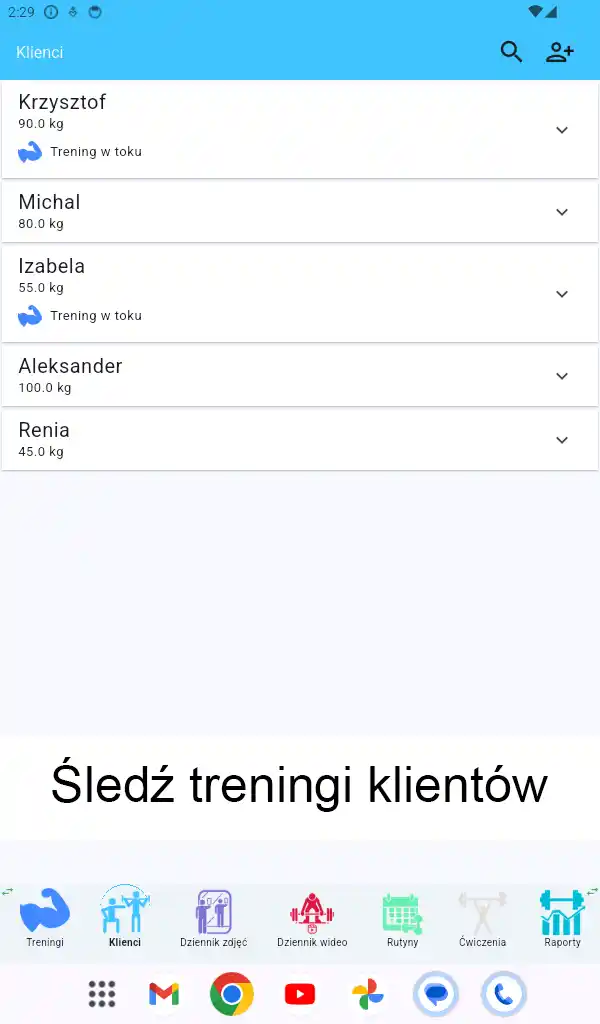 Android Tablet Zrzut ekranu