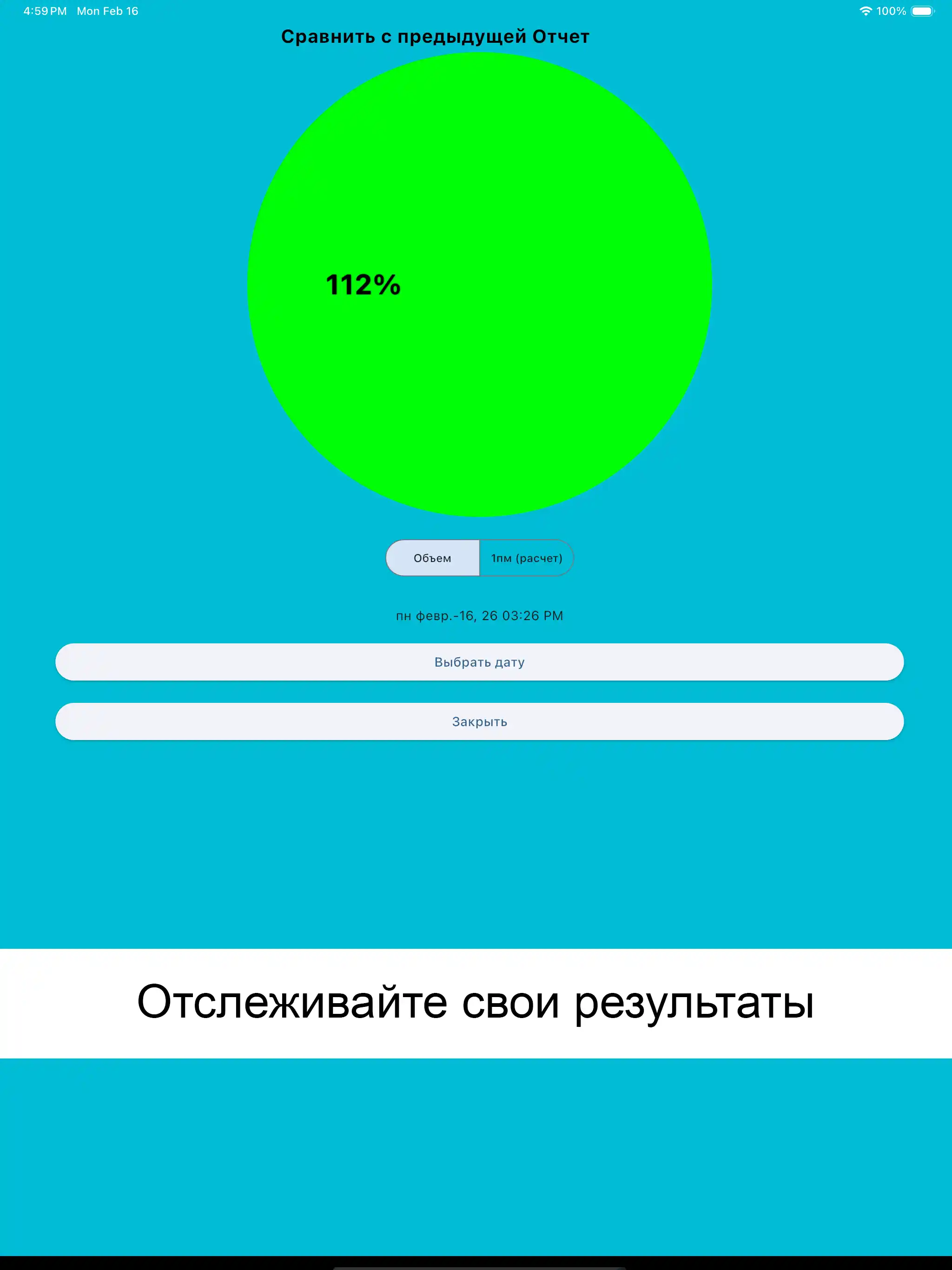 Скриншот iPad