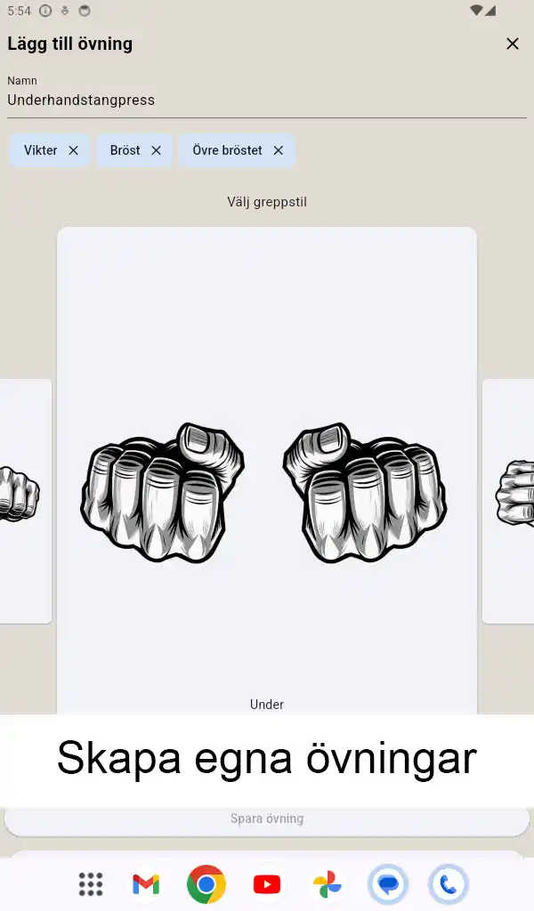 Android-surfplatta skärmdump 