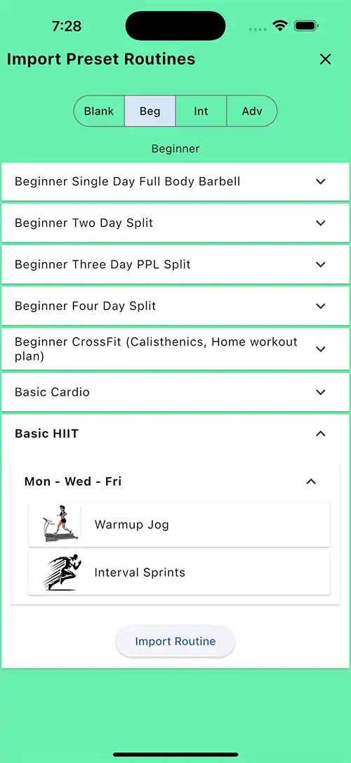 Basic HIIT